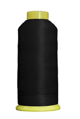 Galaxy Black D-001 Polyneon Embroidery Thread #40 – 5500 Yards